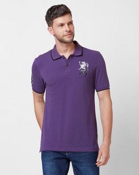 men slim fit polo t-shirt with short sleeves