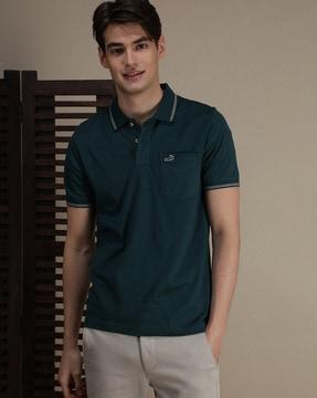 men slim fit polo t-shirt with short sleeves