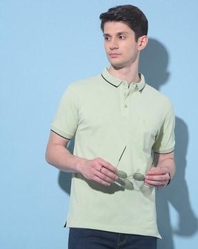 men slim fit polo t-shirt with short sleeves
