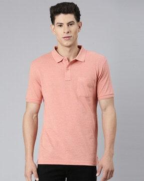 men slim fit polo t-shirt with short sleeves