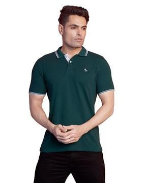 men slim-fit polo t-shirt