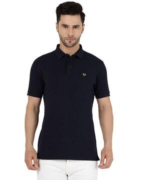 men slim fit polo t-shirt