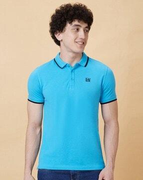 men slim fit polo t-shirt