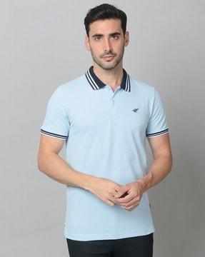 men slim fit polo t-shirt