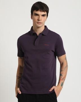 men slim fit polo t-shirt