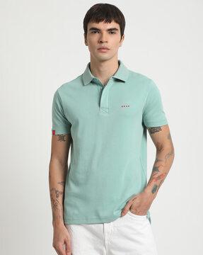 men slim fit polo t-shirt