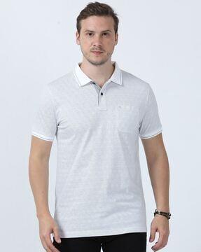 men slim fit polo t-shirt