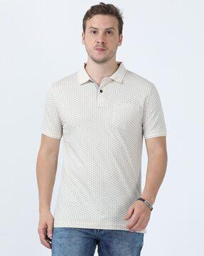 men slim fit polo t-shirt