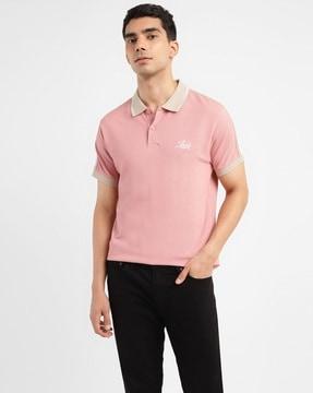 men slim fit polo t-shirt