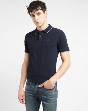 men slim fit polo t-shirt