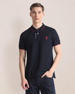 men slim fit polo t-shirt