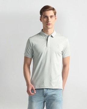 men slim fit polo t-shirt