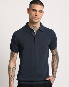 men slim fit polo t-shirt