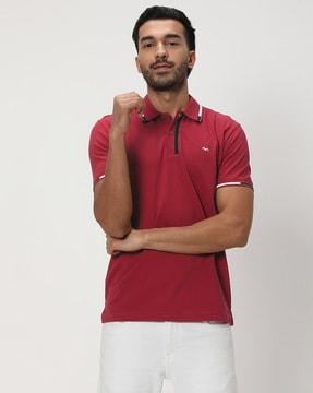 men slim fit polo t-shirt