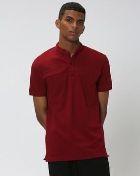 men slim fit polo t-shirt