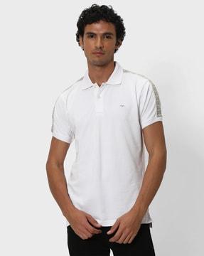 men slim fit polo t-shirt