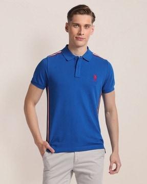 men slim fit polo t-shirt