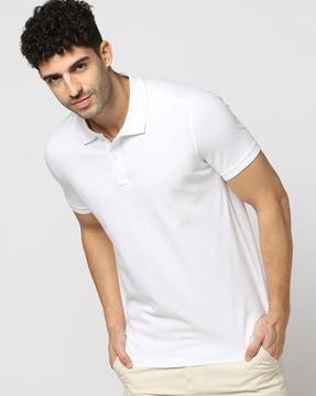 men slim fit polo t-shirt