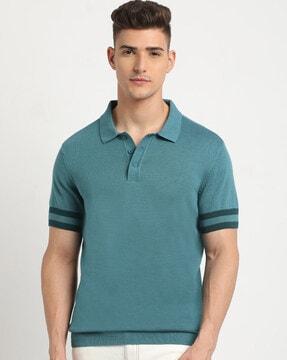 men slim fit polo t-shirt