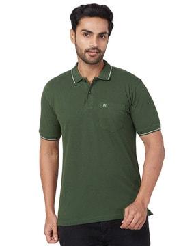 men slim fit polo t-shirt