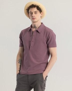 men slim fit polo t-shirt