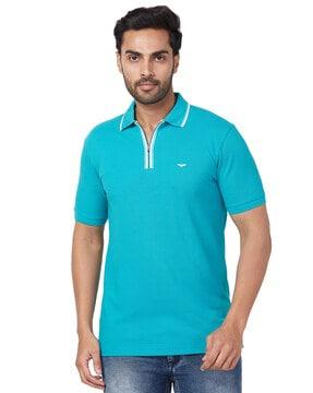 men slim fit polo t-shirt