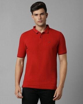 men slim fit polo t-shirt