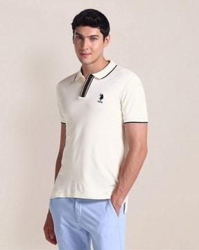 men slim fit polo t-shirt