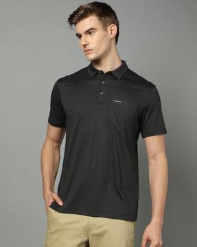 men slim fit polo t-shirt