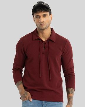 men slim fit polo t-shirt