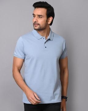 men slim fit polo t-shirt