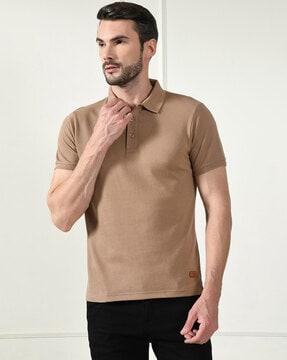 men slim fit polo t-shirt