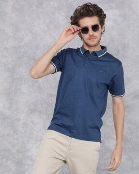 men slim fit polo t-shirt