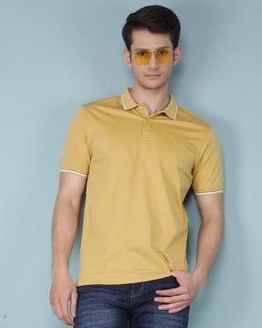 men slim fit polo t-shirt