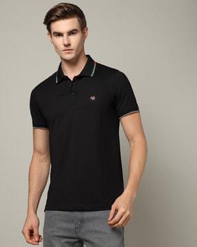 men slim fit polo t-shirt