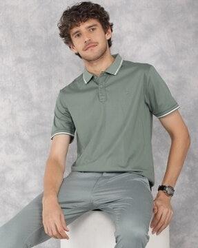 men slim fit polo t-shirt