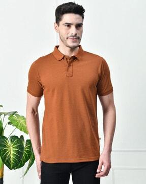 men slim fit polo t-shirt