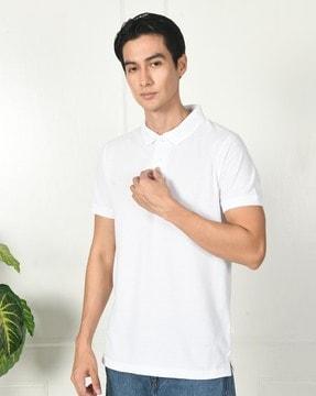 men slim fit polo t-shirt