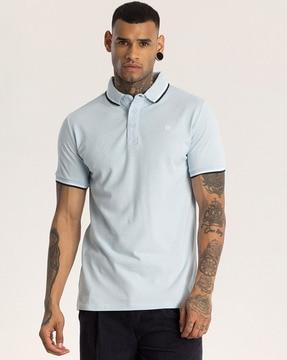 men slim fit polo t-shirt