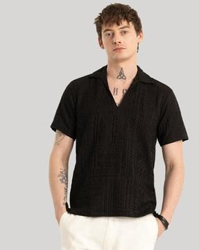 men slim fit polo t-shirt