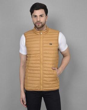 men slim fit puffer jacket