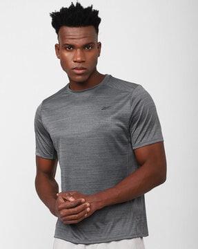 men slim fit round-neck t-shirt