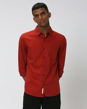 men slim fit shirt