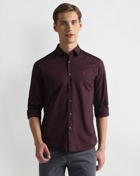 men slim fit shirt