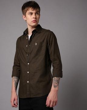 men slim fit shirt