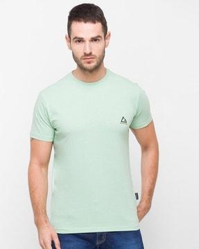 men slim fit t-shirt with short sleeves