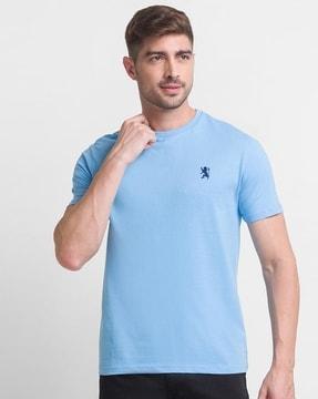 men slim fit t-shirt with short sleeves
