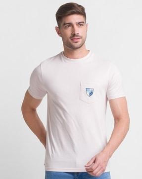 men slim fit t-shirt with short sleeves