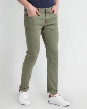 men slim tapered fit jeans