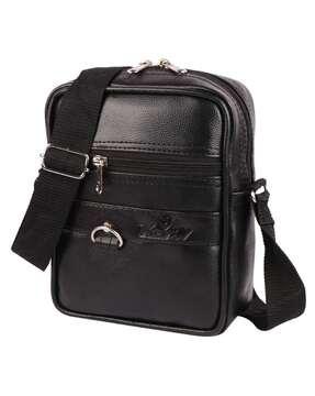 men sling bag with adjustable strap